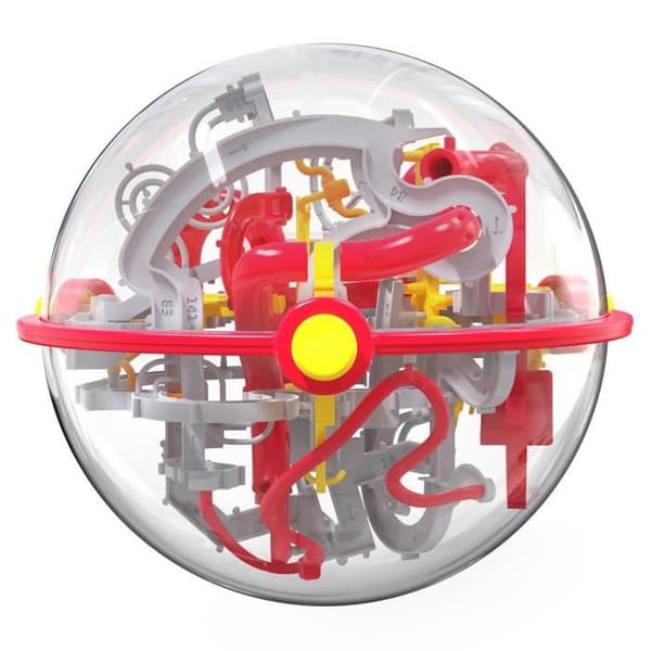 Perplexus Portal 3D Maze - SPIN MASTER - 150 utmaningar, 50 portaler och 3 knappar