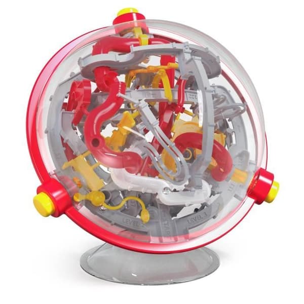 Perplexus Portal 3D Maze - SPIN MASTER - 150 utmaningar, 50 portaler och 3 knappar