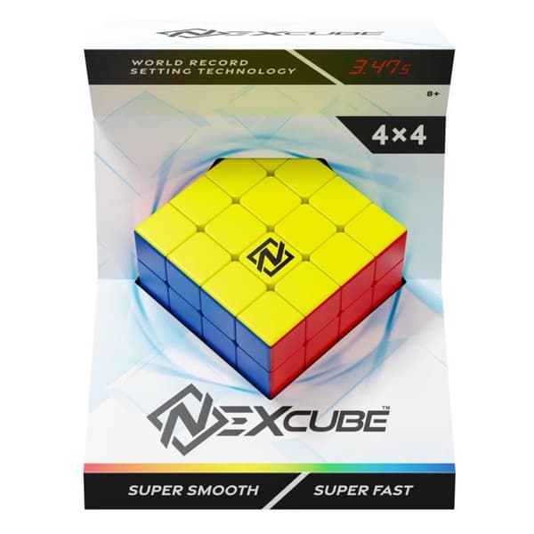 Kub 4x4 - Nexcube - Pusselspel - Flerfärgad - 8 år och uppåt - Praktisk Resa