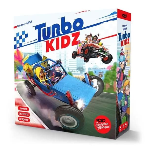 Brädspel - BLACKROCK - Turbo Kidz - Blindfold race - För barn från 7 år och uppåt