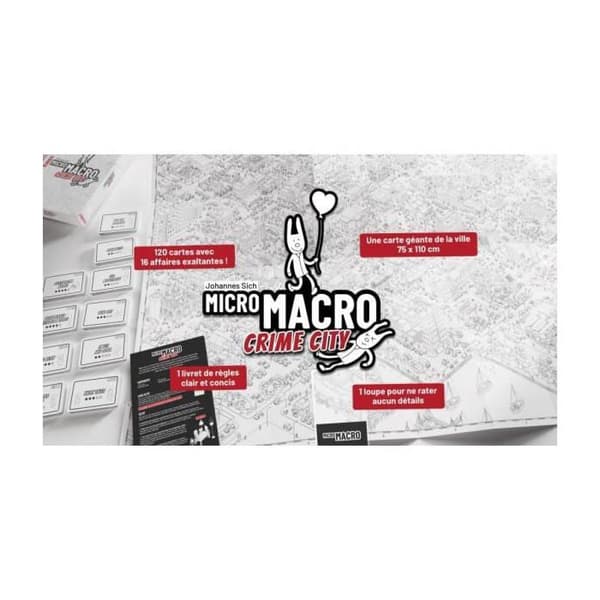 Micro Macro - Brädspel - BlackRock Games