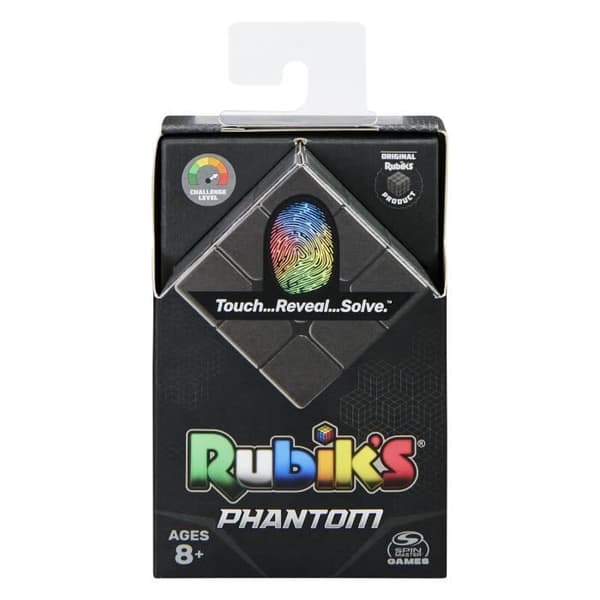 Rubik's Cube 3x3 Phantom - Rubik's - Pusselspel - Färger avslöjas av händernas hetta