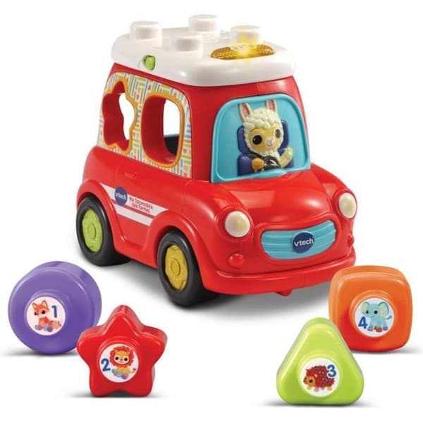 VTECH BABY - Ma Totomobile des Formes - Interaktiv bil för att upptäcka former - 12 månader och över