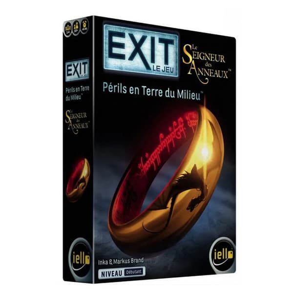Lord of the Rings Exit pusselspel - IELLO - För barn från 10 år och uppåt - Vit