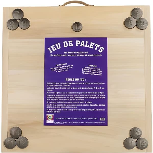 Shuffleboard-spel - JOUECABOIS - Shuffleboard + shuffleboards - Utomhus - Vuxen - Från 12 år
