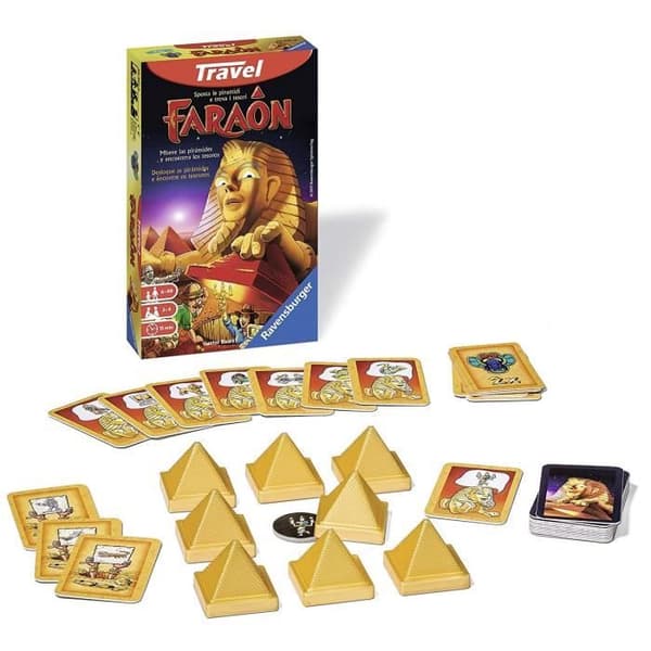 Sällskapsspel - Ravensburger - Faraon Travel - Flerfärgad - 2 spelare eller fler - Från 6 år