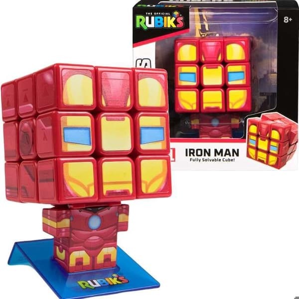 Rubiks kub 3x3 Cubers Iron Man