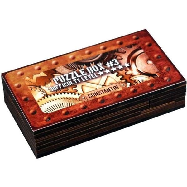 Träpussel - Box n°3 Constentin - För vuxna - Reflektionslekar - Pussel