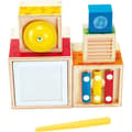 Miniatyrbild 1 av 6: Häckande speldosor - Hape - 5 träinstrument - För barn från 18 månader