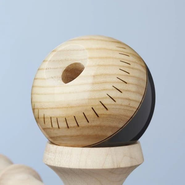 Utomhusspel Krom Kendama Gas Kolgrå