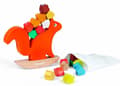 Miniatyrbild 2 av 4: JANOD - Nutty Balance (trä) - Balanseringsspel för 18 månader gammal baby - Flerfärgad