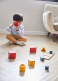 Miniatyrbild 6 av 6: Plan Toys - 3-format passande pussel - BYXA