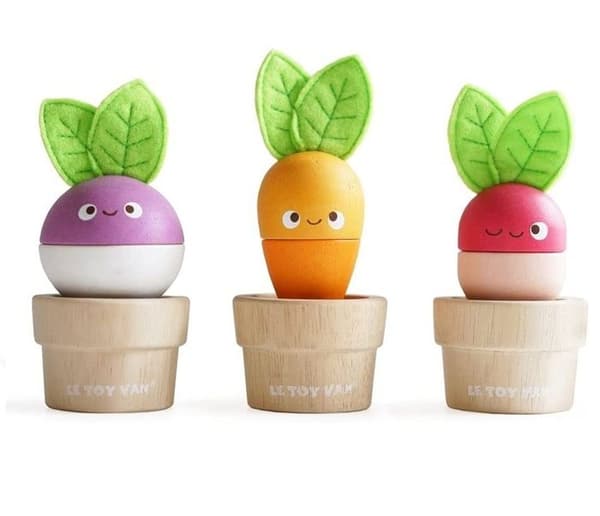 Le Toy Van - Stapelbara grönsaker - JH PRODUKTER