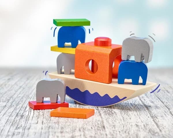 Selecta - Empil'eléphants balansspel - SCHMIDT