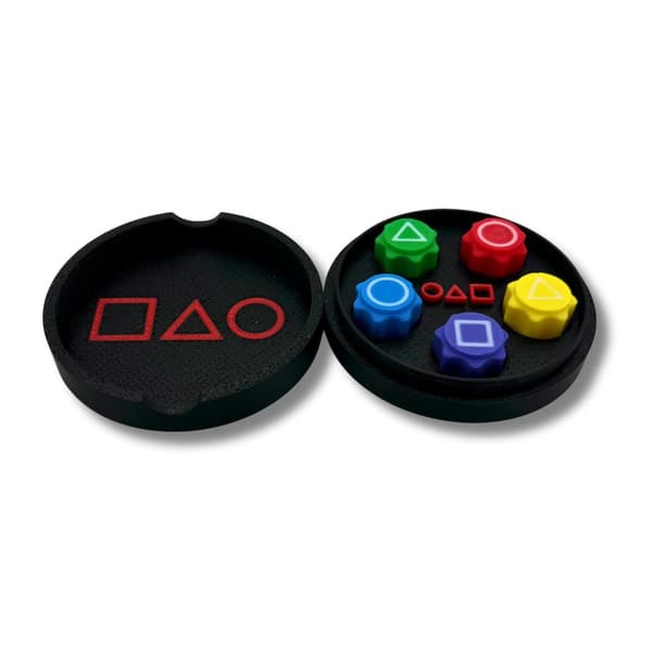 Squid Game 2 Gonggi & Round Case Korean
