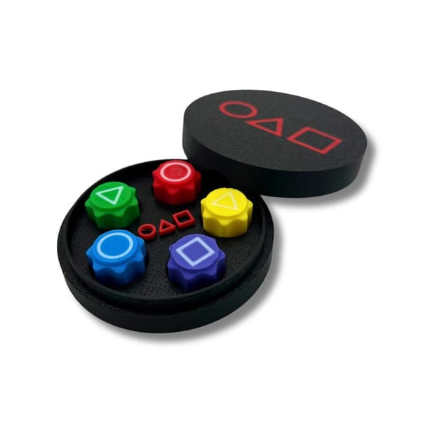 Squid Game 2 Gonggi & Round Case Korean