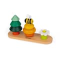 Miniatyrbild 3 av 6: Stacking Forest - JANOD - Tidig inlärningsleksak av trä - 10 stycken - Flerfärgad - Gul - Blandad