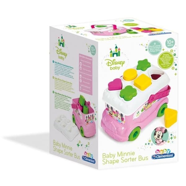 CLEMENTONI Disney Baby - Minnie's shapes bus - Spel för tidig inlärning