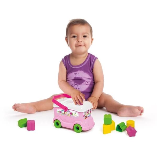 CLEMENTONI Disney Baby - Minnie's shapes bus - Spel för tidig inlärning