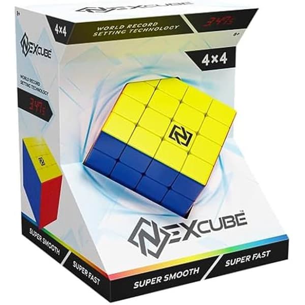 Kub 4x4 - Nexcube - Pusselspel - Flerfärgad - 8 år och uppåt - Praktisk Resa