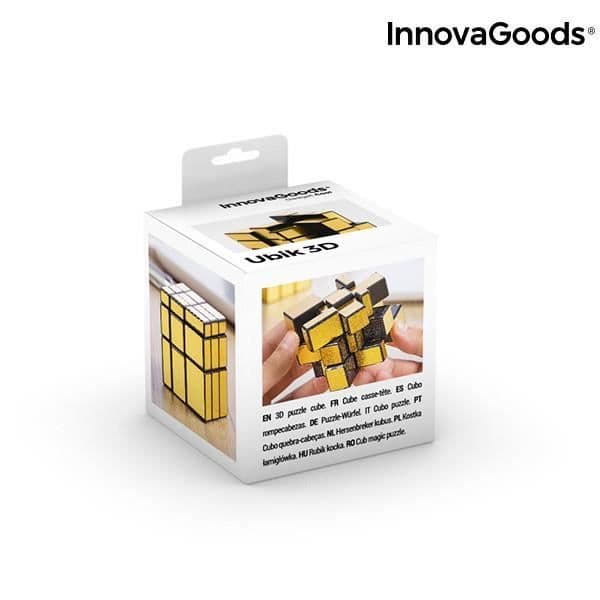 Brädspel - INNOVAGOODS - Ubik 3D Magic Cube Puzzle - Blandat - 1 spelare eller fler - 25 min