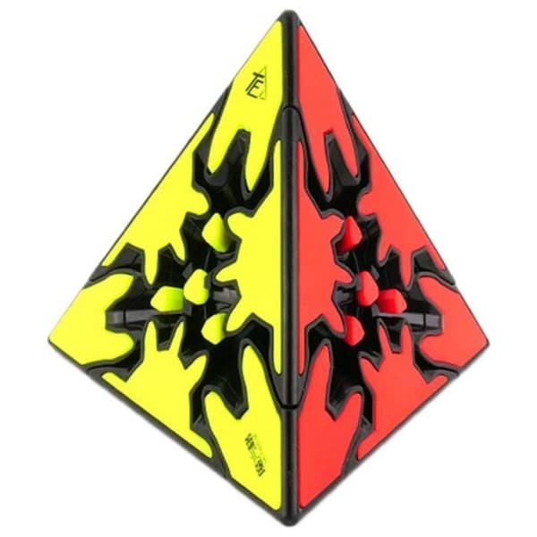CUBE - QIYI - PYRAMINX - Flera färger - Svart - One size