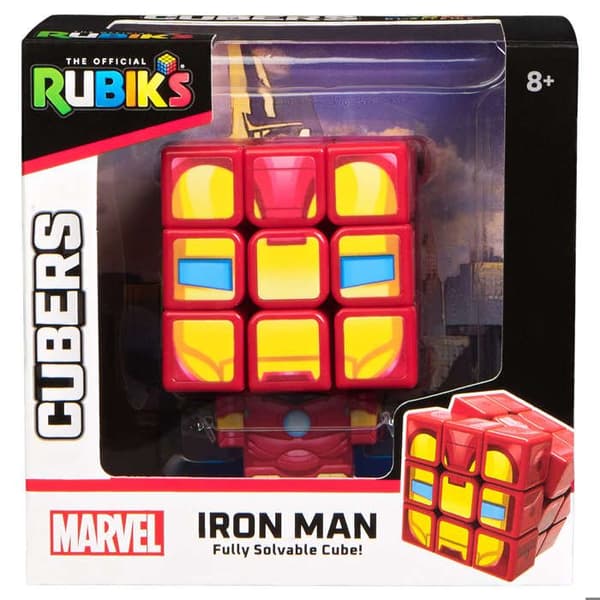 Rubiks kub 3x3 Cubers Iron Man