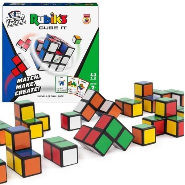 Arcadspel Puzzle Social Rubiks Kub Original Spin Master