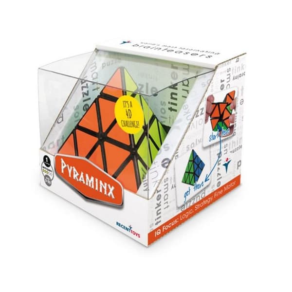 Meffert Pyraminx pusselspel - RIVIERA GAMES - Flerfärgad - Från 9 år gammal