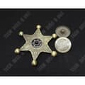 Miniatyrbild 4 av 4: TD® Hand Spinner Metal Star Sheriff Gold - Spinning Game