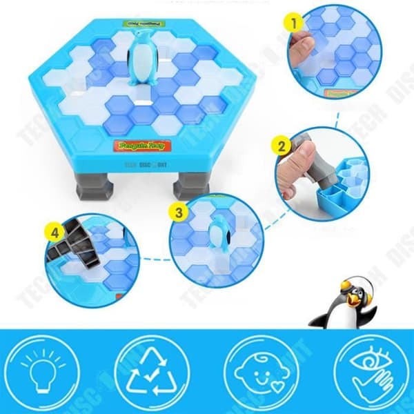 Interaktivt Penguin-pusselspel för barn - TEKNISK RABATT - 30 min - 2 spelare eller fler - Från 3 år