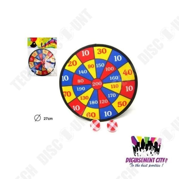 TD® Scratch Target Game med bollar - Skicklighetsspel - Inomhus-Utomhus - Barn Vuxna