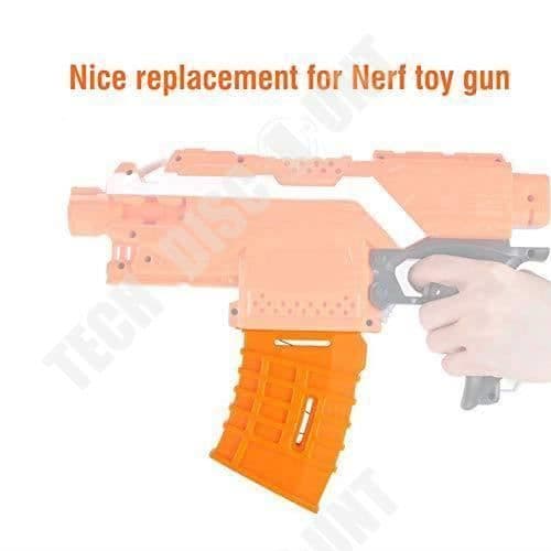 TD® Kulhållare för Nerf Kids plastleksak - Ersättningsmagasinshållare för 10 pilar