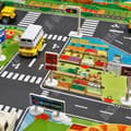 Miniatyrbild 2 av 3: TD® Stor Stor Bilparkeringskarta 130*100cm - Bilbanor - Färgglad