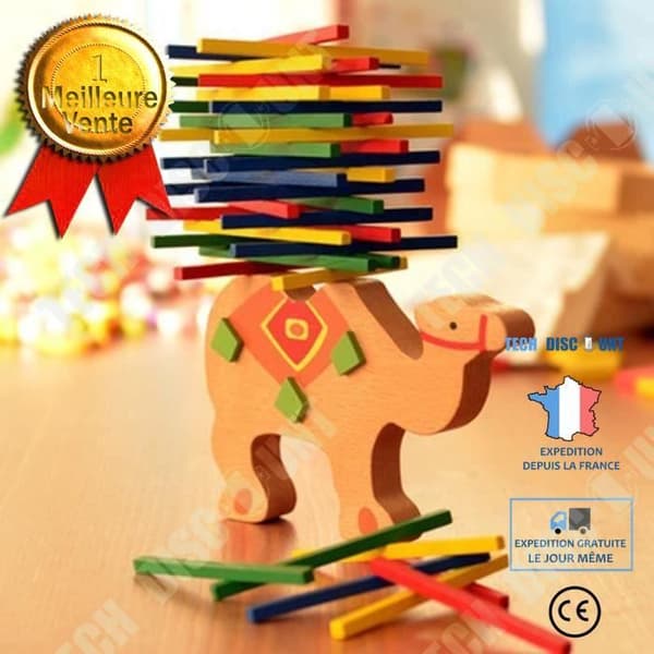 TD® Barnleksak Kamel Balansspel Stapling Pedagogisk leksak Balansblock Spel Förälder Barn Baby Distraktion