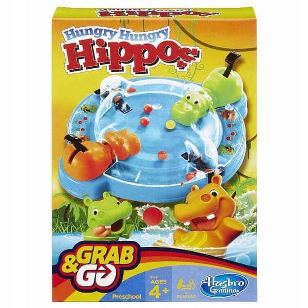 Hungry Hippoes Arcade Game Pocket Edition Hasbro
