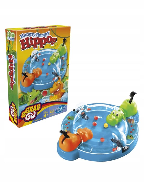 Hungry Hippoes Arcade Game Pocket Edition Hasbro
