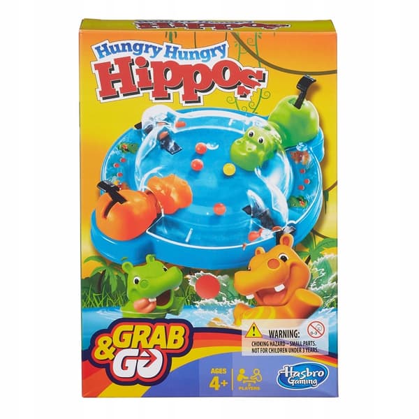 Hungry Hippoes Arcade Game Pocket Edition Hasbro