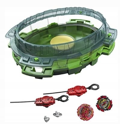Hasbro Beyblade Burst QuadDrive Interstellar Drop Arena kävele + 2 Dyskiä