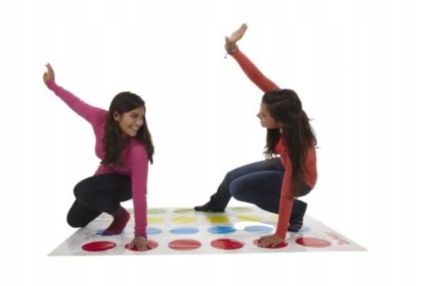 TWISTER-peli Hasbro alkuperäinen puolalainen versio