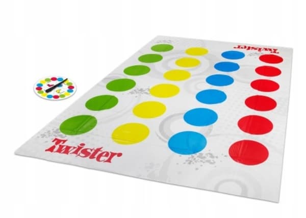 TWISTER-peli Hasbro alkuperäinen puolalainen versio