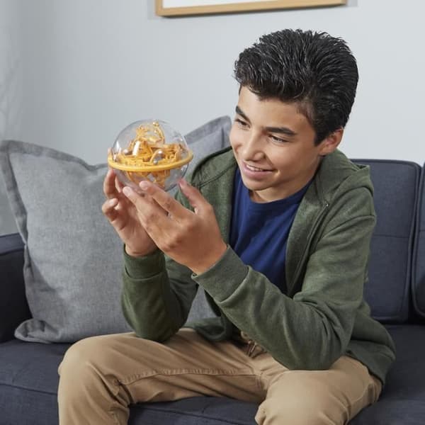 PERPLEXUS - Harry Potter Golden Snitch - 3D-samlarlabyrint 30 hinder - SPIN MASTER
