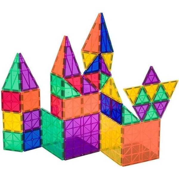 Playmags Classic 3D magnetiska kakelset - 50 delar