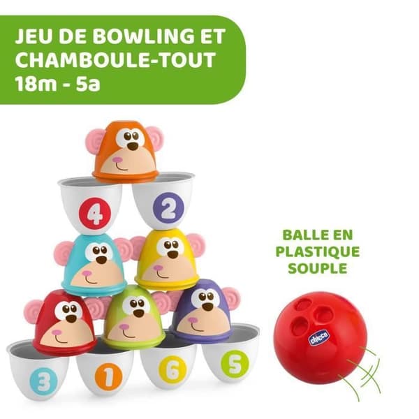 CHICCO Jungle Bowling Game