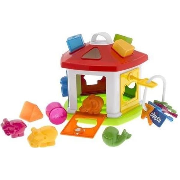 CHICCO Cottage Animal 3 in 1 Form Sorter