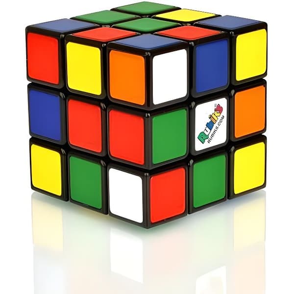 Rubik's Cube 3x3 pusselspel - RUBIK'S - Flerfärgad - från 8 år och uppåt