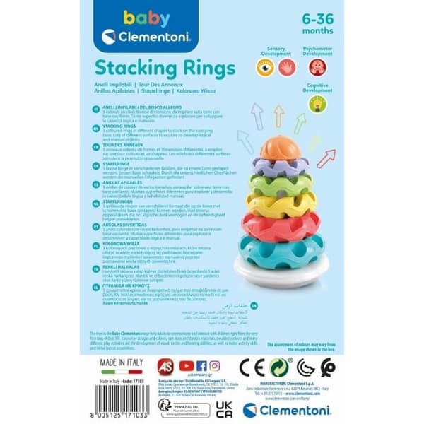 Baby Clementoni - Ringens torn