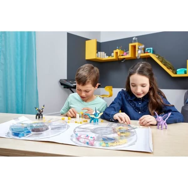 Byggspel - MATTEL - Eevee Evolution Collection Block - 470 stycken - Blå - Barn