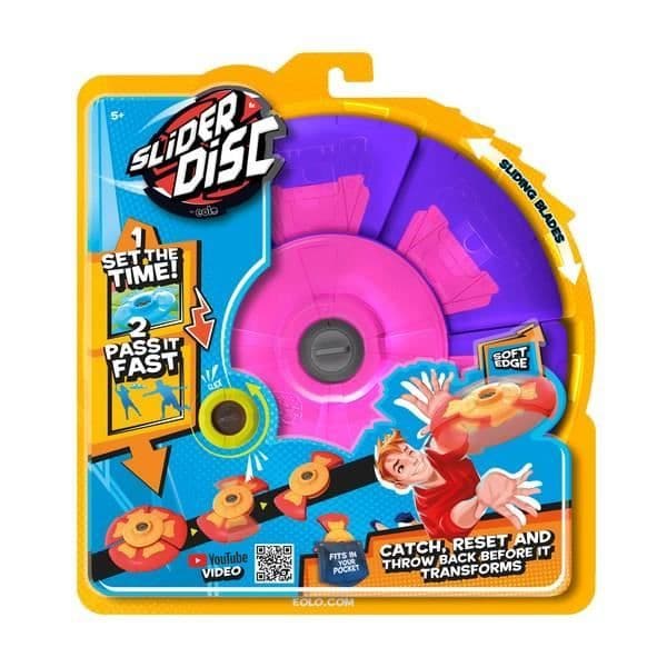 Slider Disc med timer - GPTOYS - Slumpmässiga modeller - Transformerbar skiva att spela med familj och vänner