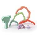 Miniatyrbild 4 av 4: Safari Elephant staplingsblock - HAPE - Safari Elephant staplingsblock - 7 stycken - Blandat - Unik färg